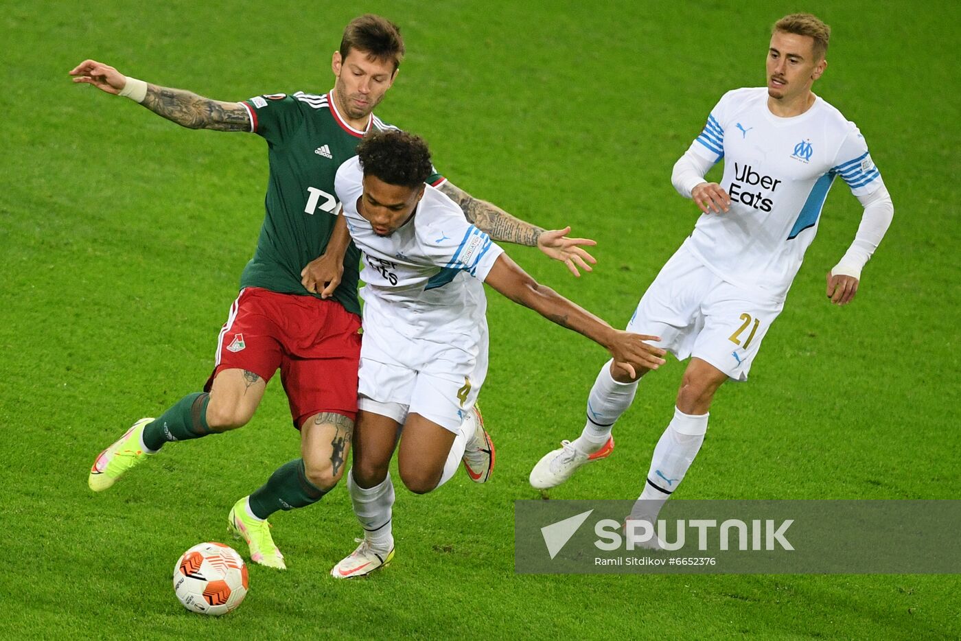 Russia Soccer Europa League Lokomotiv - Marseille