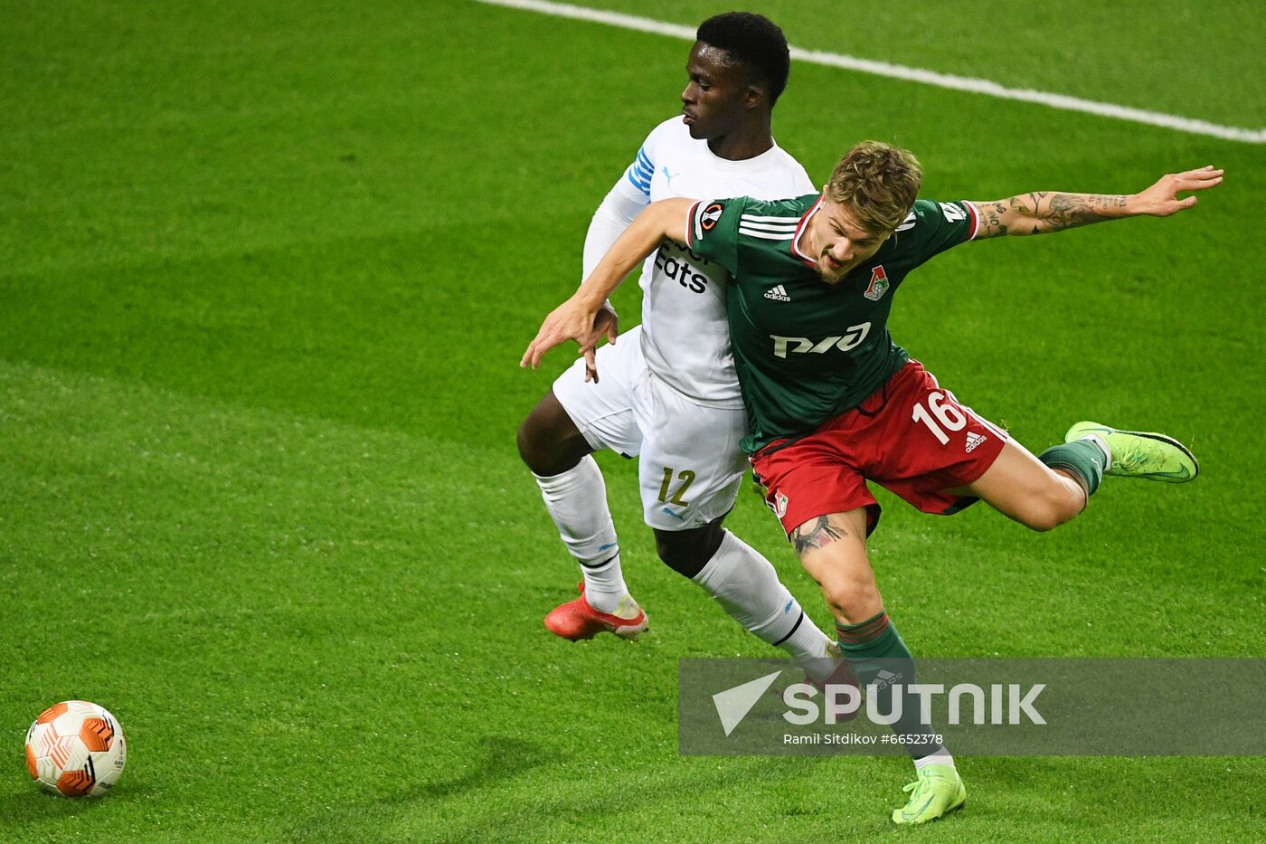 Russia Soccer Europa League Lokomotiv - Marseille