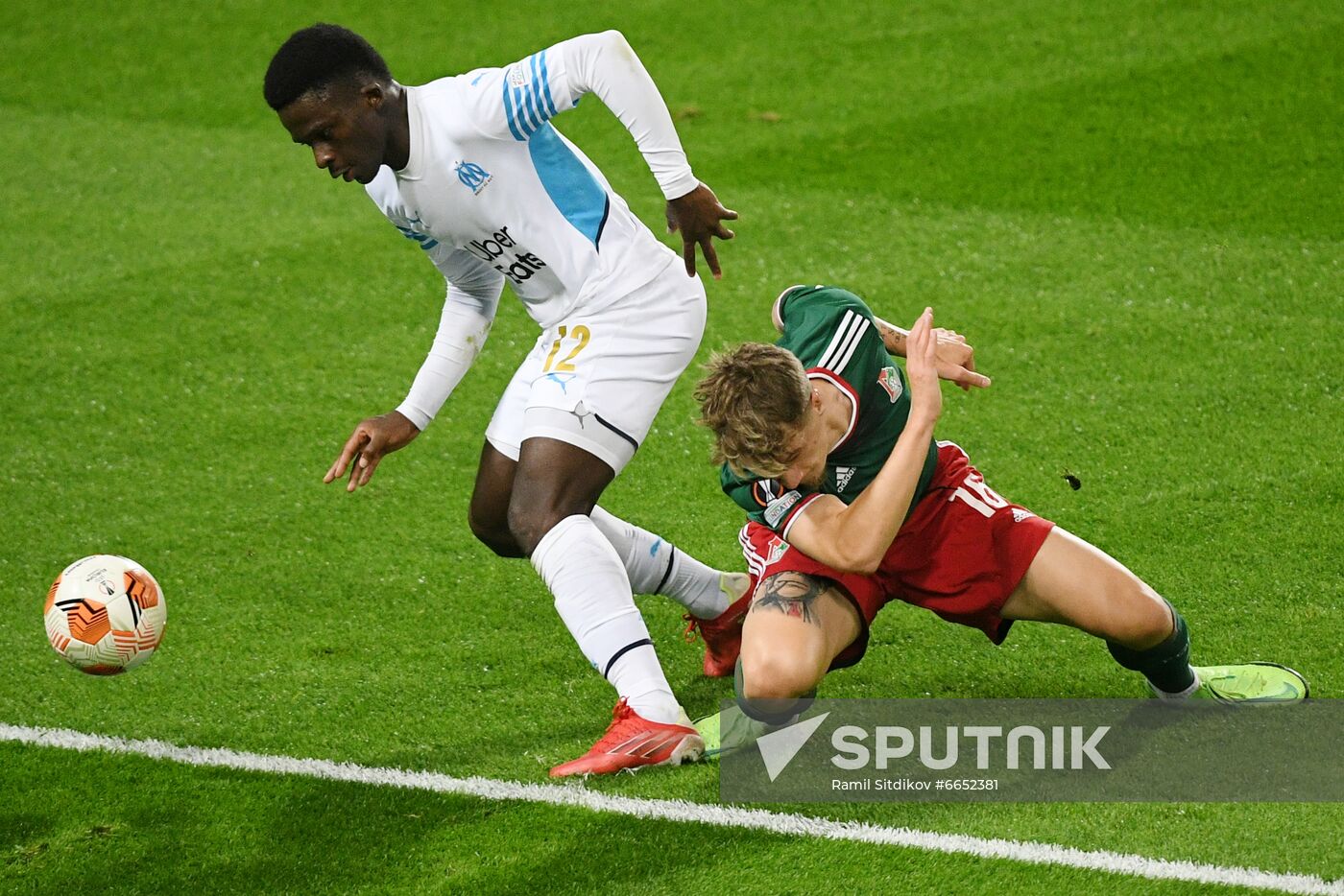 Russia Soccer Europa League Lokomotiv - Marseille