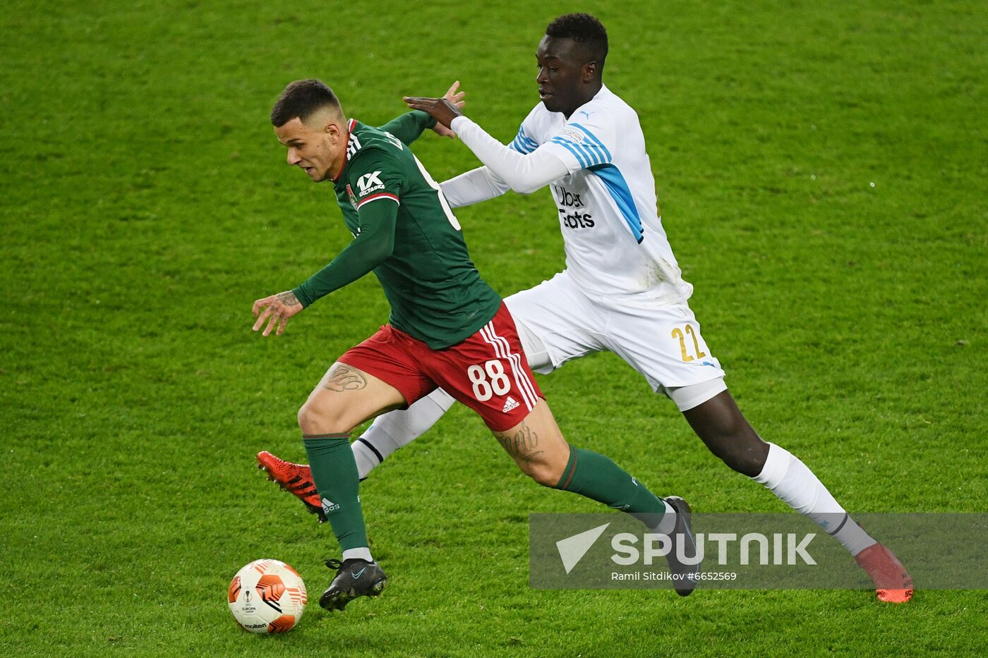 Russia Soccer Europa League Lokomotiv - Marseille