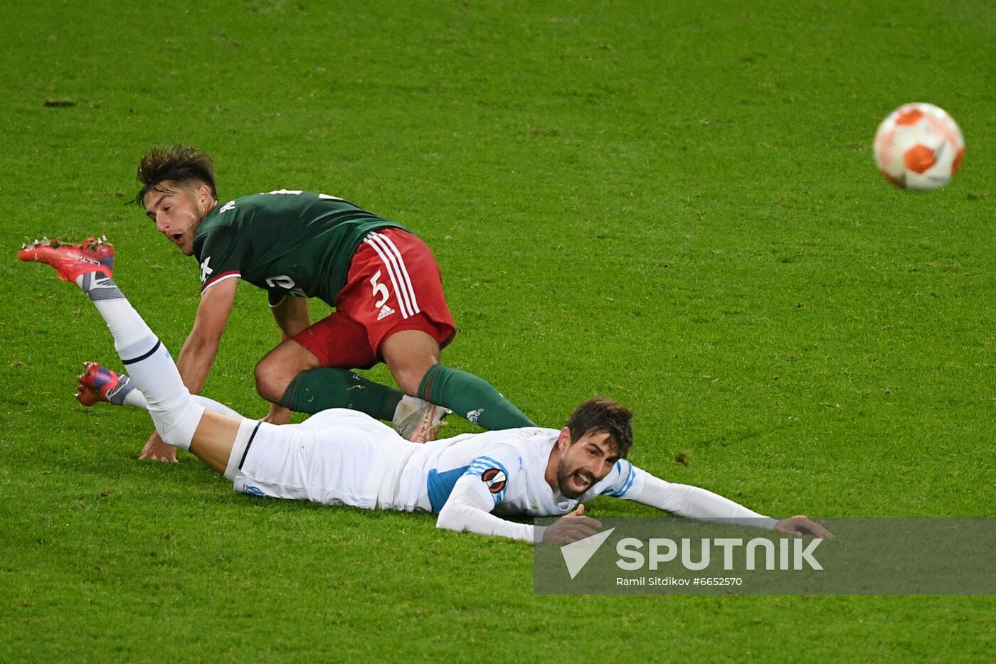 Russia Soccer Europa League Lokomotiv - Marseille