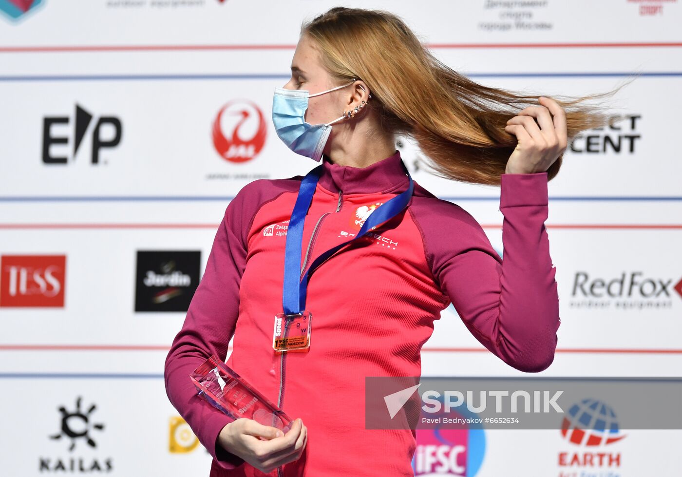 Russia Climbing World Championships Speed