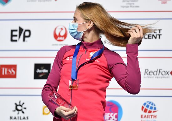 Russia Climbing World Championships Speed