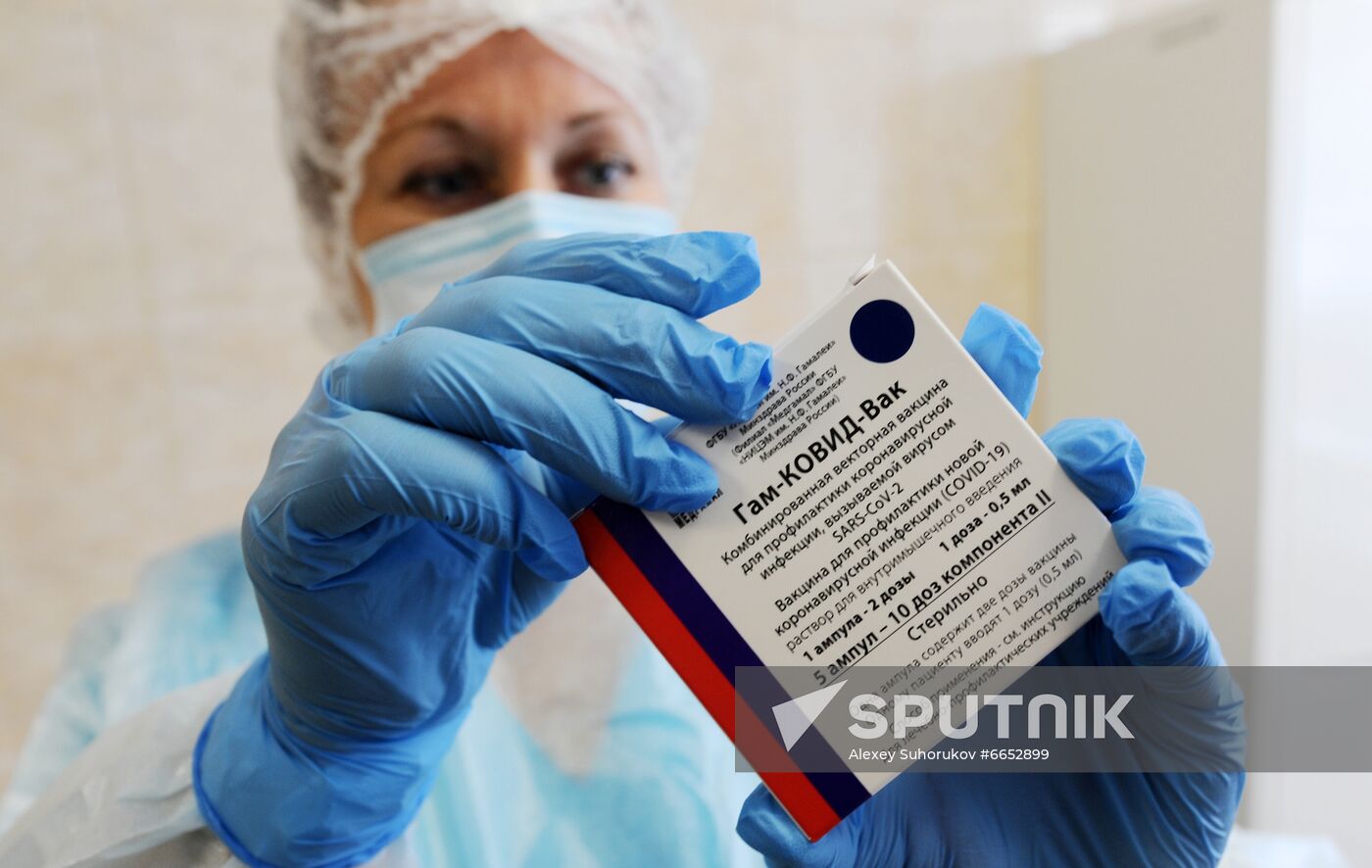 Russia Coronavirus Vaccination