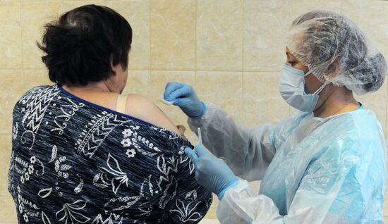 Russia Coronavirus Vaccination