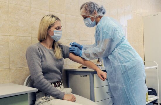 Russia Coronavirus Vaccination