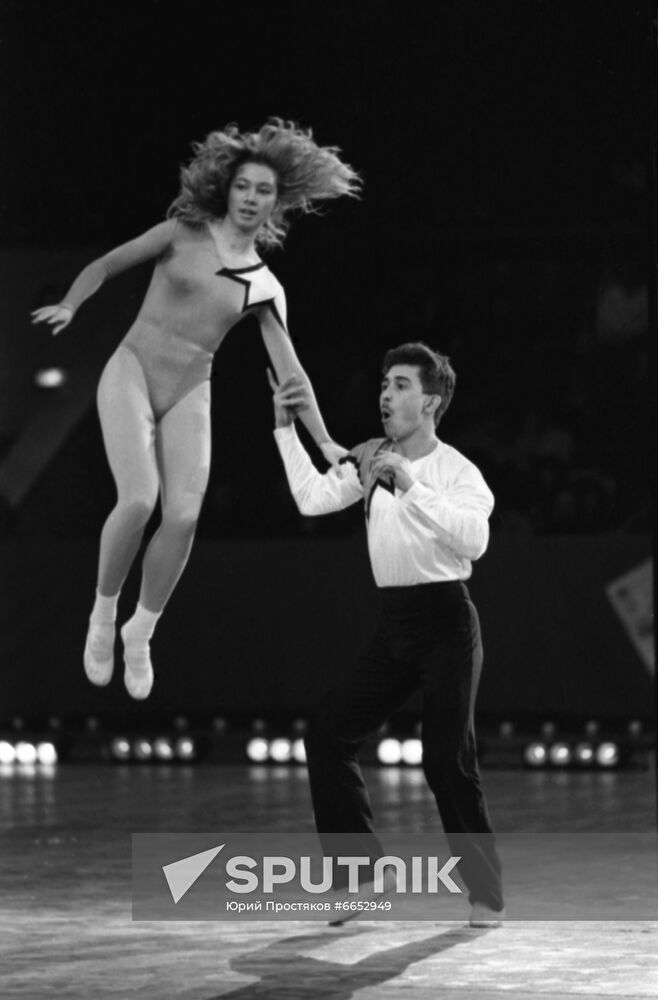 Acrobatic rock-n-roll competitions in Moscow