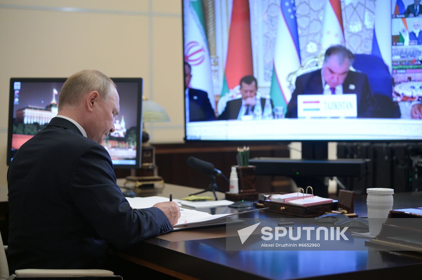 Russia Putin SCO
