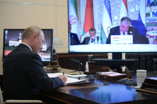 Russia Putin SCO