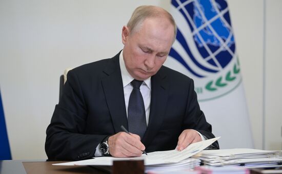 Russia Putin SCO