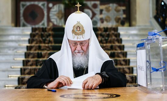 Russia Patriarch Parliamentary Elections