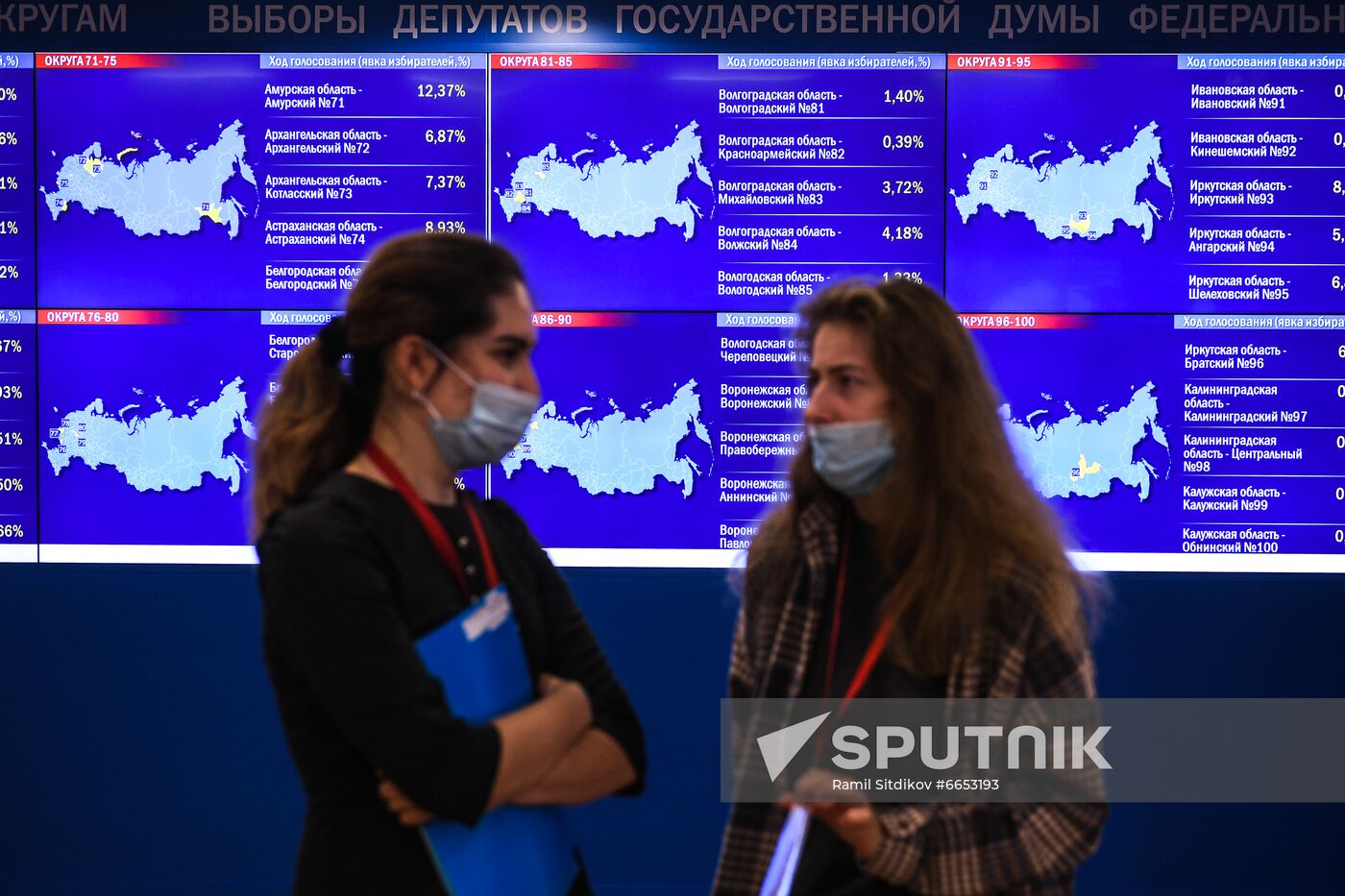 Russia Parliamentary Elections CEC