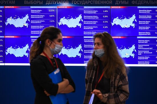 Russia Parliamentary Elections CEC