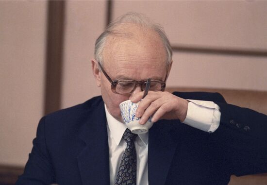 KGB Chairman Vladimir Kryuchkov