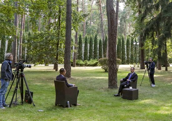 Russia Medvedev Deutsche Welle Interview