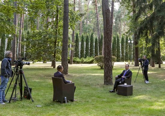 Russia Medvedev Deutsche Welle Interview