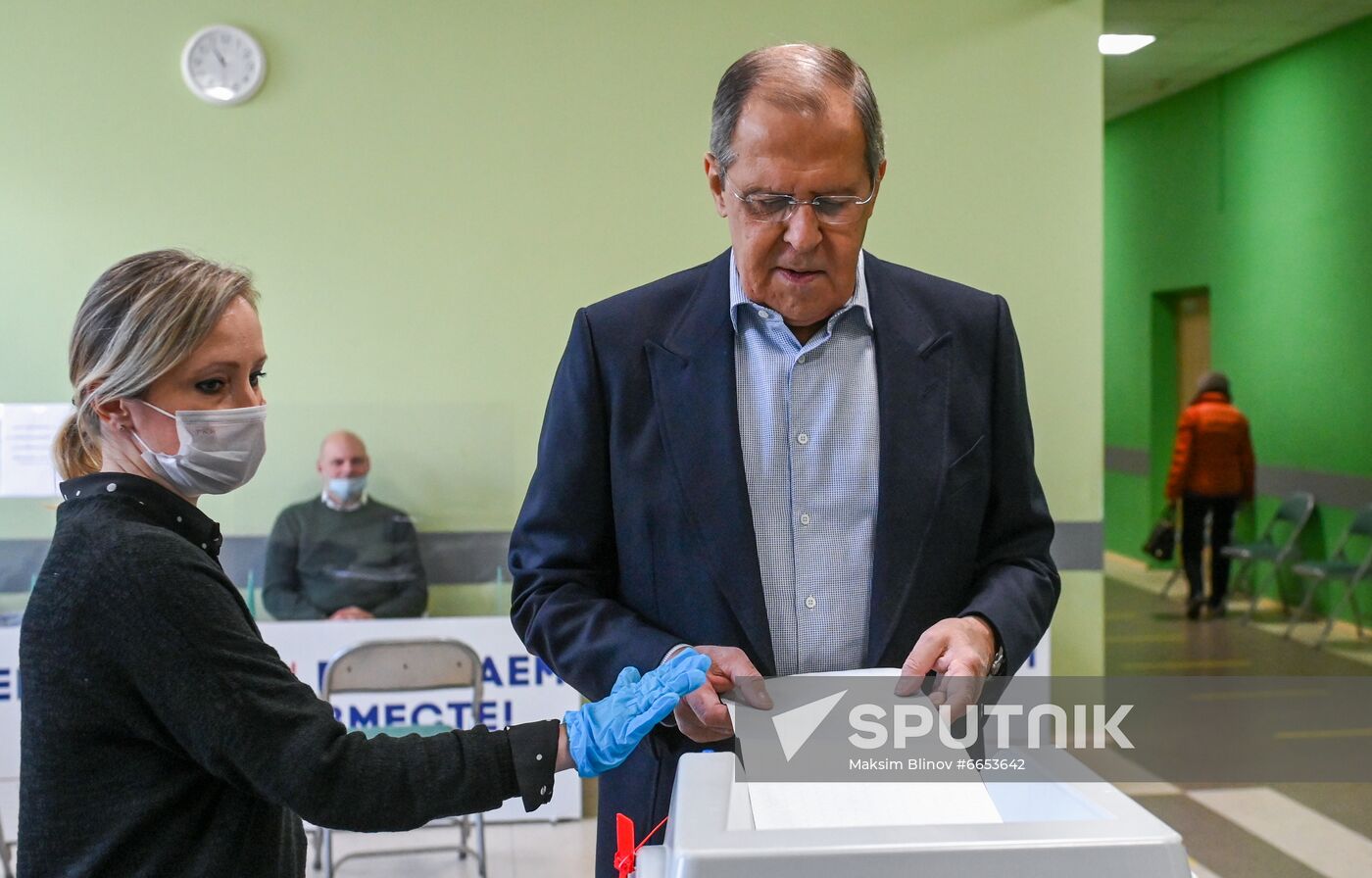 Russia Lavrov Parliamentary Elections