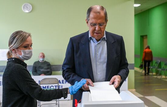 Russia Lavrov Parliamentary Elections