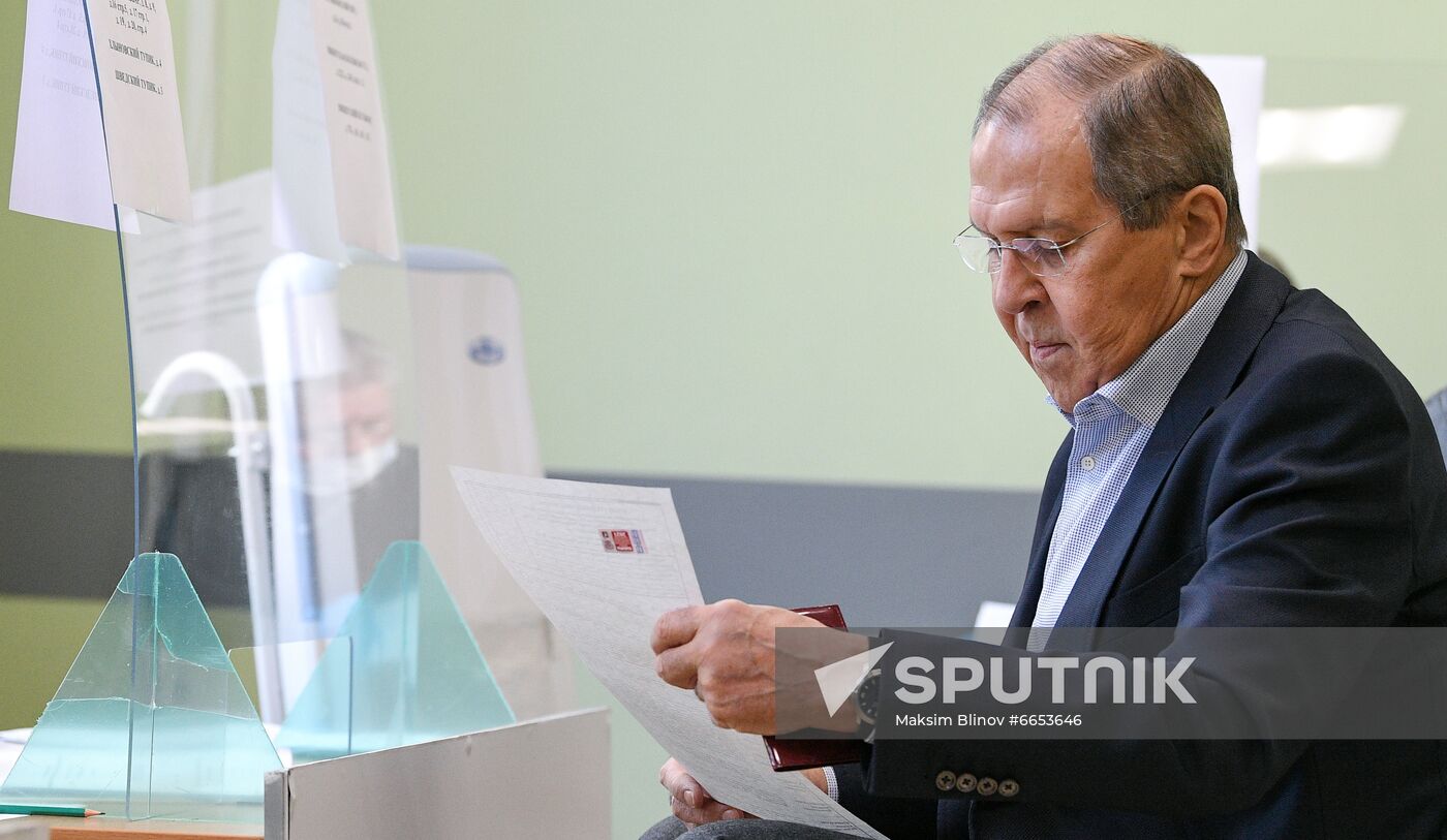Russia Lavrov Parliamentary Elections
