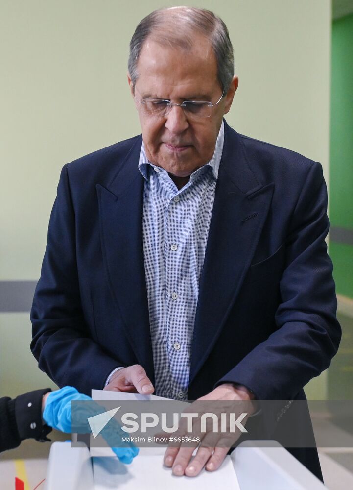 Russia Lavrov Parliamentary Elections