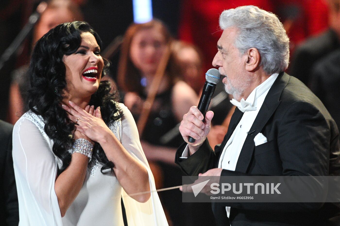 Russia Opera Singer Netrebko Anniversary