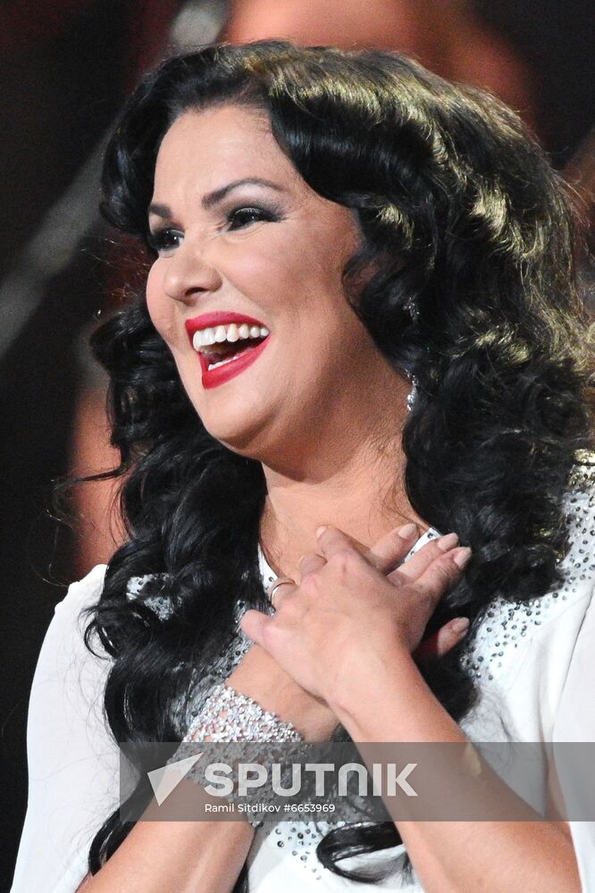 Russia Opera Singer Netrebko Anniversary