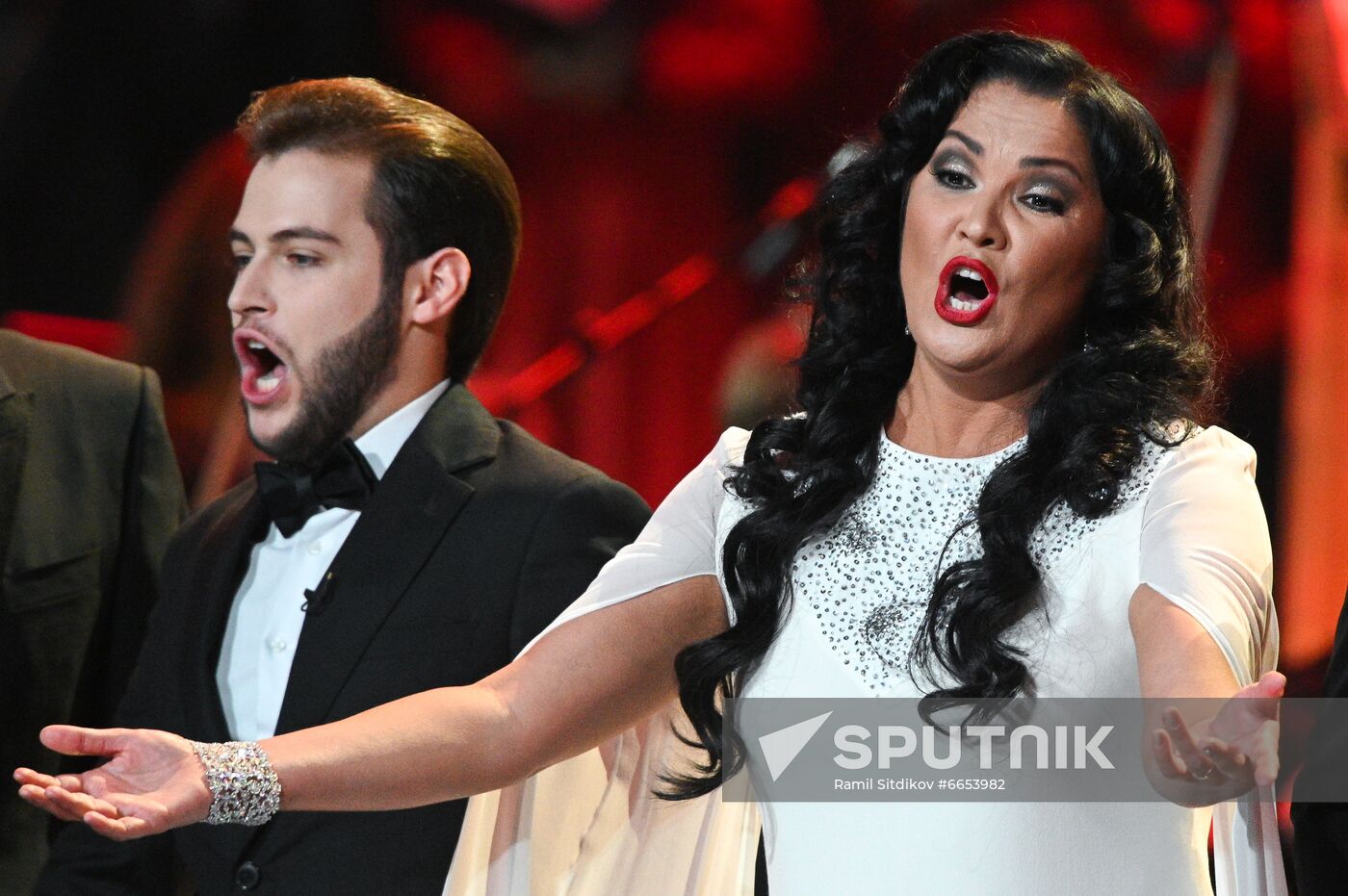 Russia Opera Singer Netrebko Anniversary