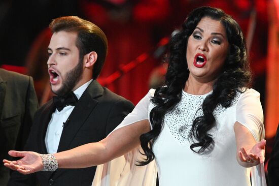 Russia Opera Singer Netrebko Anniversary