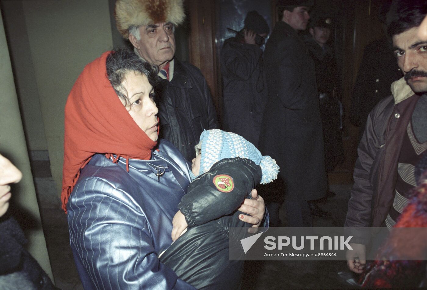 Armenian pogrom in Baku in 1990