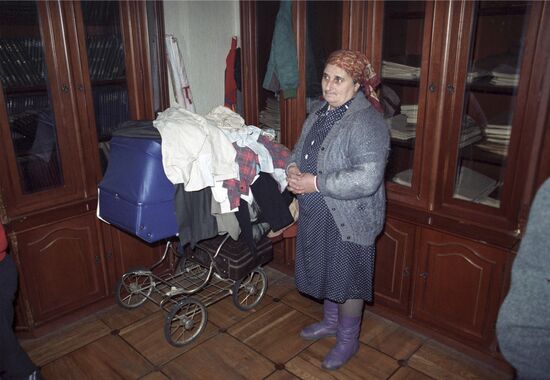 Armenian pogrom in Baku in 1990