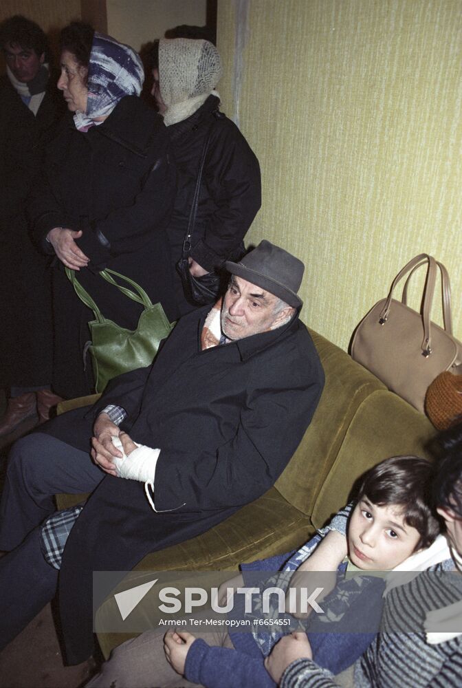 Armenian pogrom in Baku in 1990