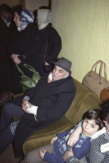 Armenian pogrom in Baku in 1990