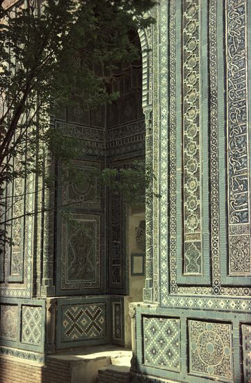 Shadi Mulk Aka mausoleum in Samarkand