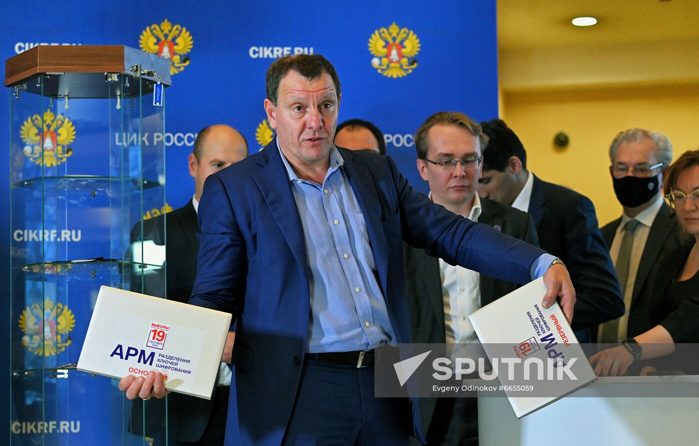 Russia Parliamentary Elections CEC