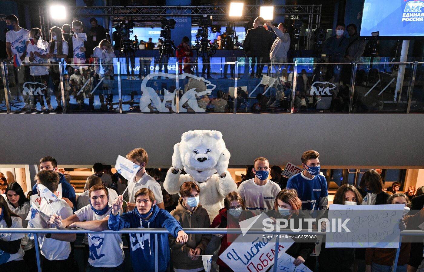 Russia Parliamentary Elections United Russia