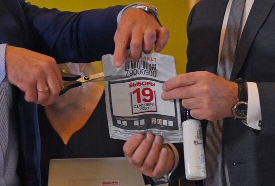 Russia Parliamentary Elections CEC