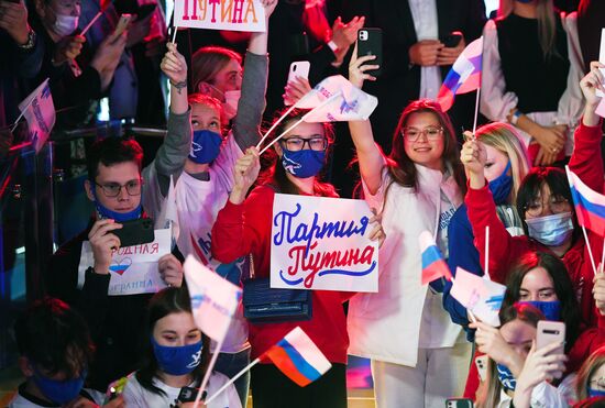 Russia Parliamentary Elections United Russia