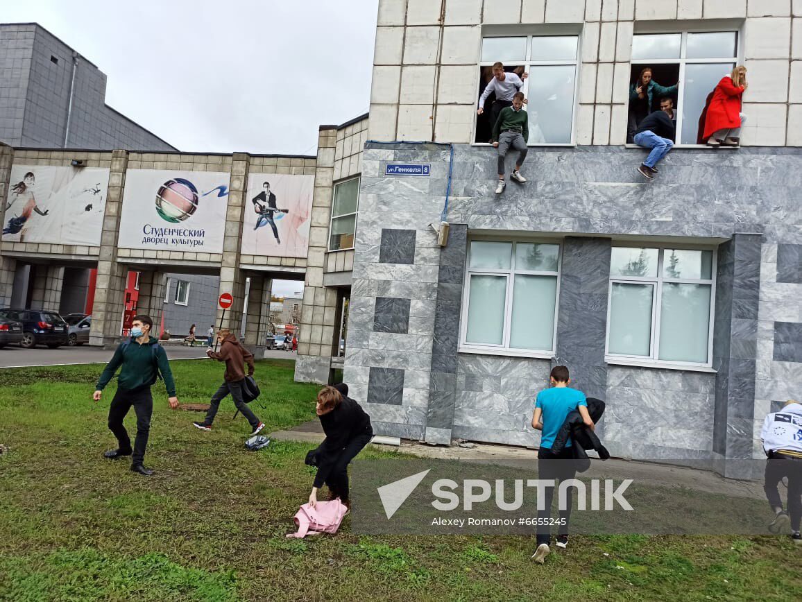 Russia University Shooting