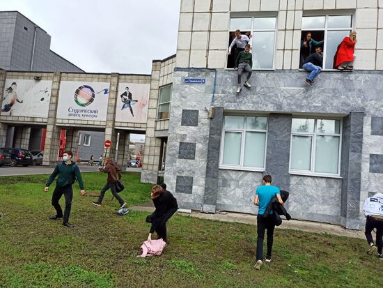 Russia University Shooting