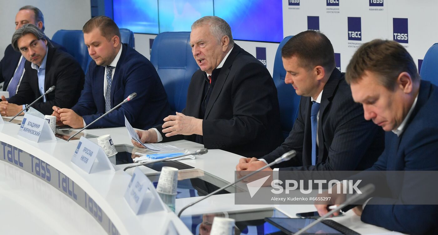 Russia Parliamentary Elections LDPR