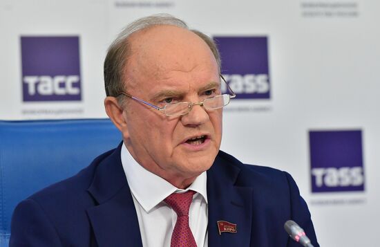 Russia Parliamentary Elections KPRF