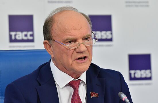 Russia Parliamentary Elections KPRF