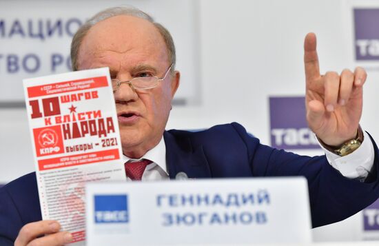 Russia Parliamentary Elections KPRF