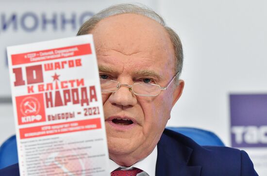 Russia Parliamentary Elections KPRF