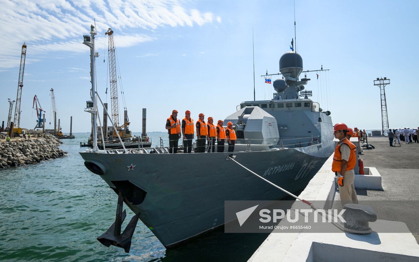 Azerbaijan Russia Caspian Flotilla