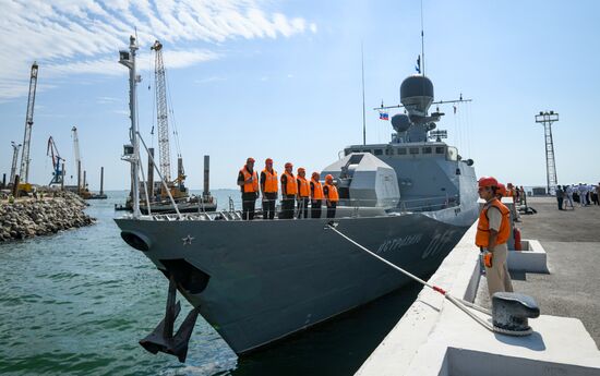 Azerbaijan Russia Caspian Flotilla