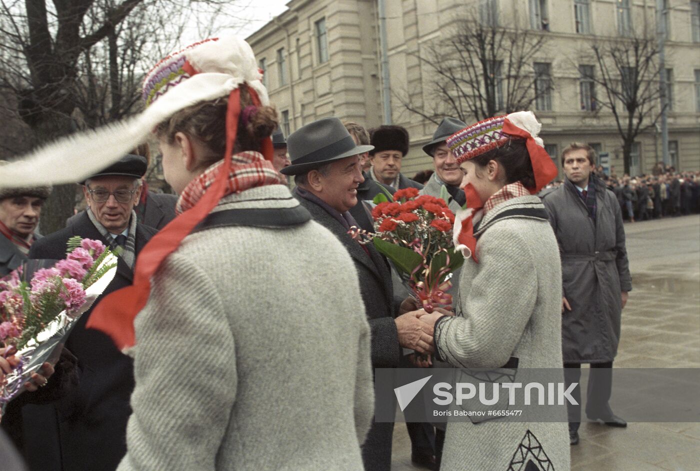 Soviet government delegation's trip to Lithuania