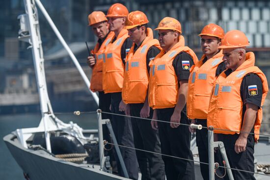 Azerbaijan Russia Caspian Flotilla