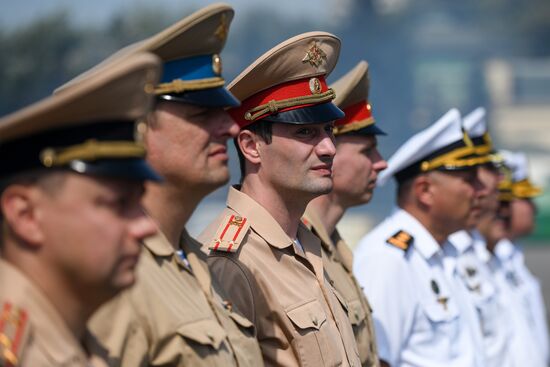 Azerbaijan Russia Caspian Flotilla