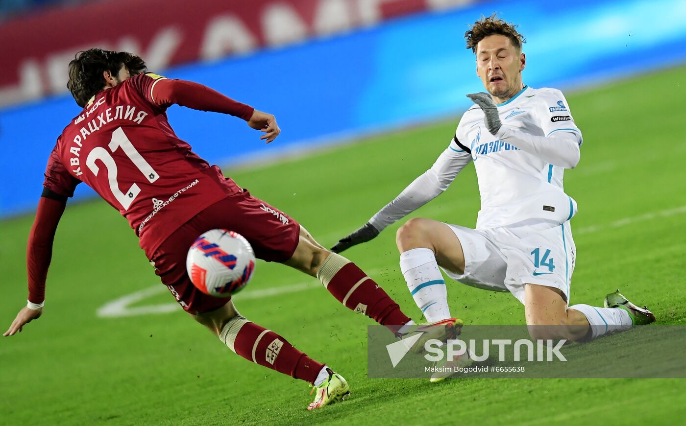 Russia Soccer Premier-League Rubin - Zenit